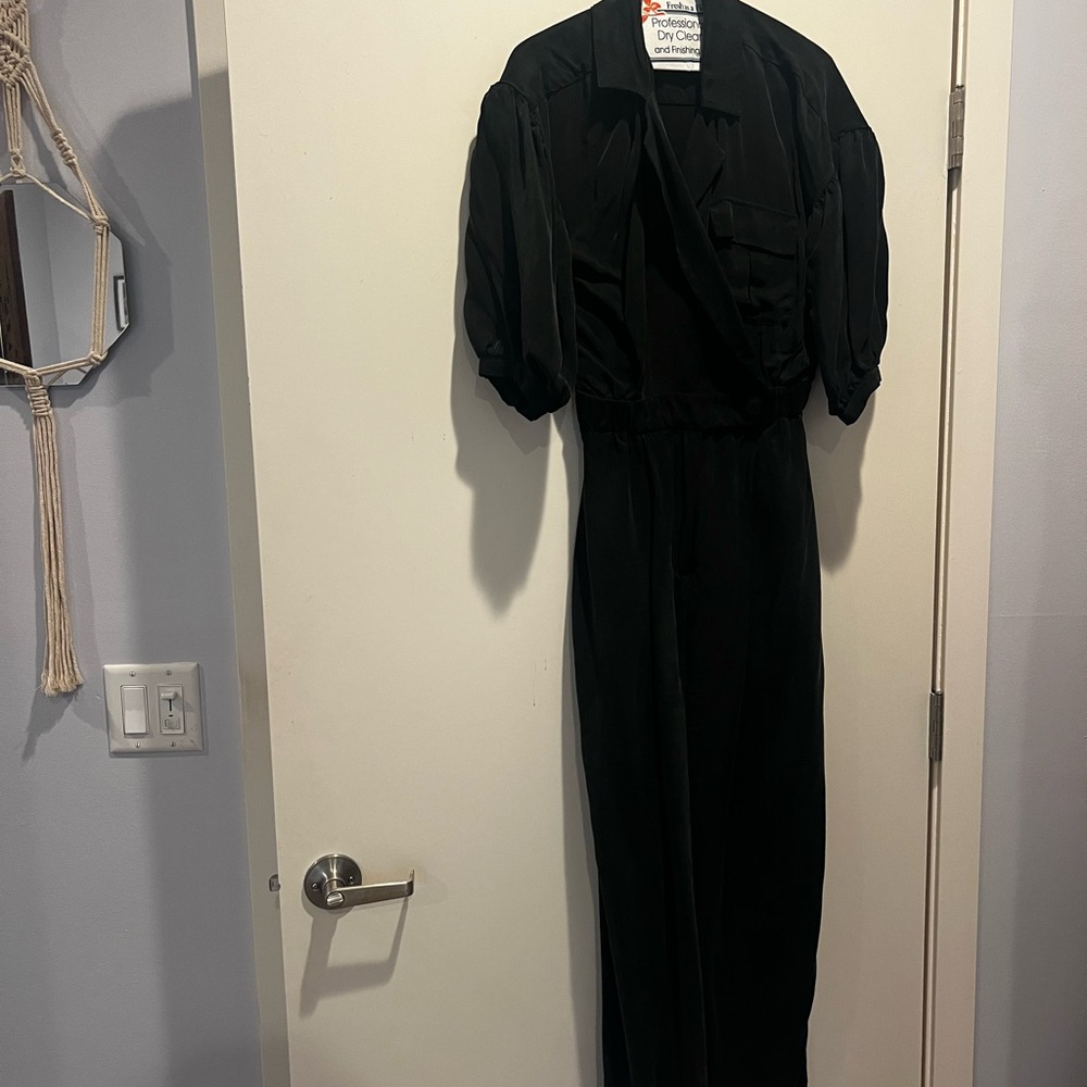 ba&sh Black Jumpsuit